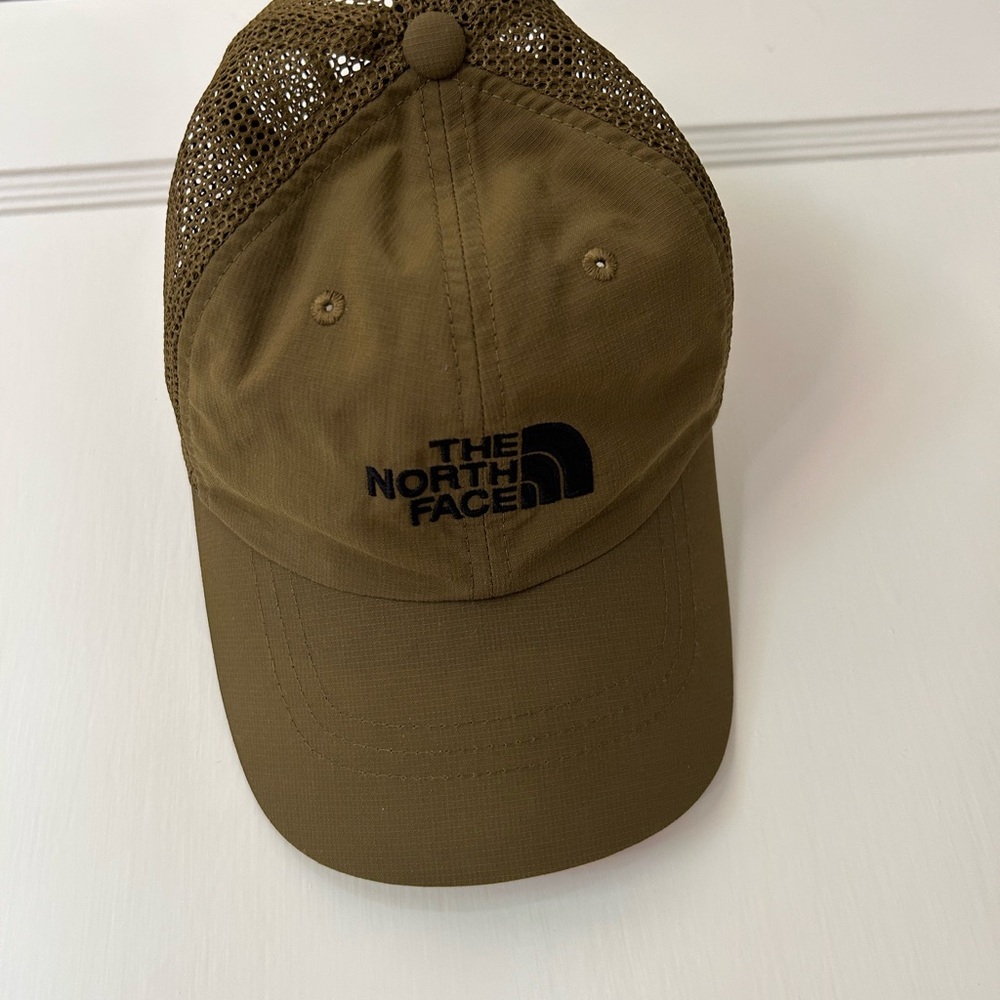 The North Face Olive Green Mesh Cap